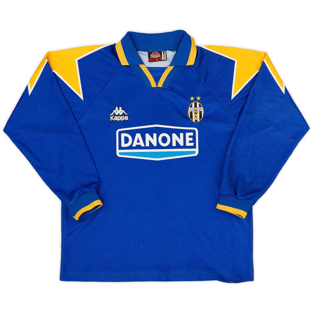 1994-95 Juventus Away L/S Shirt - 7/10 - (S)
