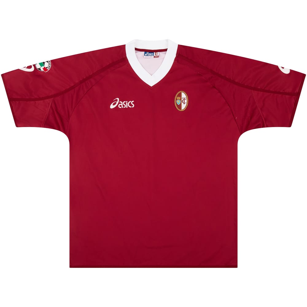 2003-04 Torino Match Issue Home Shirt Fabbrini #23