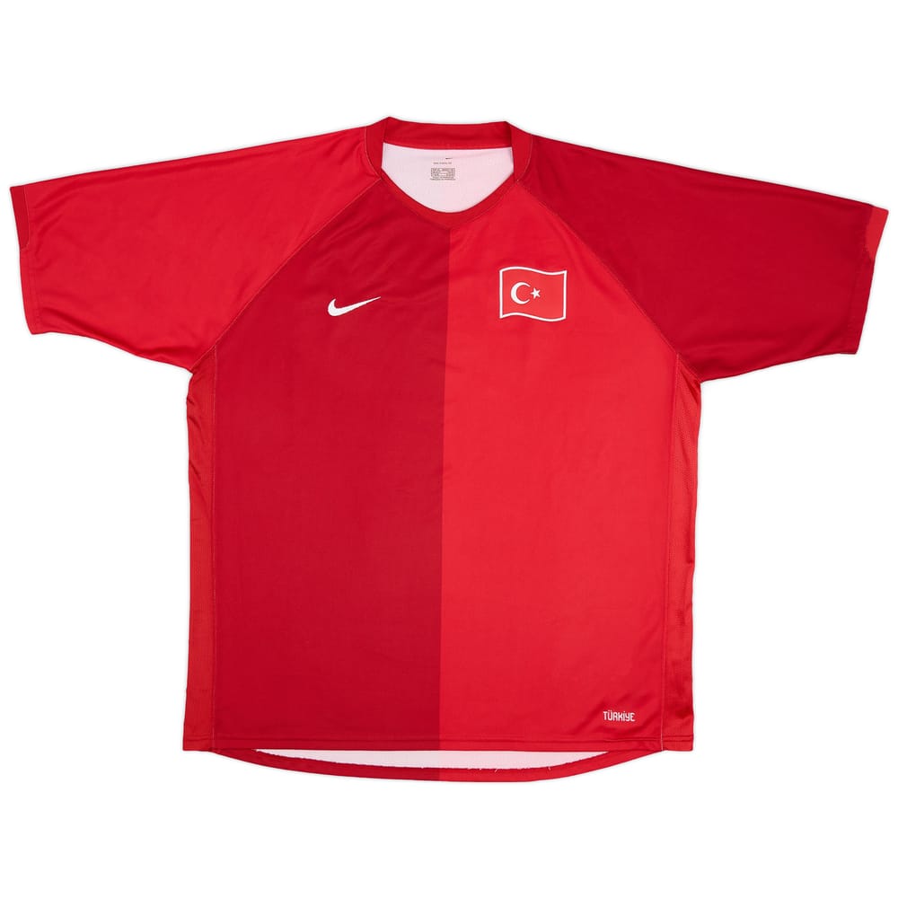 2006-08 Turkey Home Shirt  - 8/10 - (S)