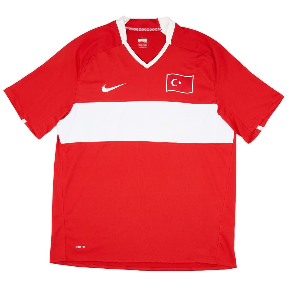 2008-10 Turkey Home Shirt  - 6/10 - (S)