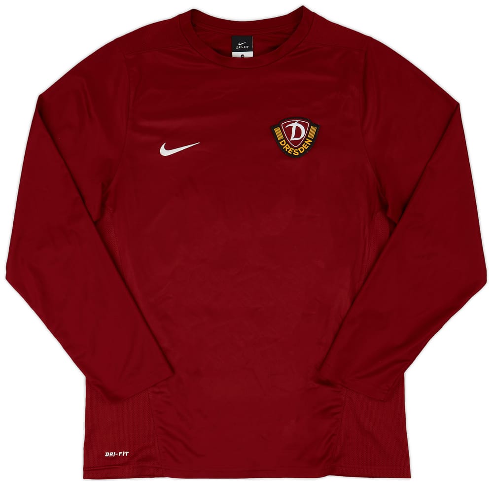 2011-12 Dynamo Dresden Nike Training L/S Shirt - 9/10 - (M)