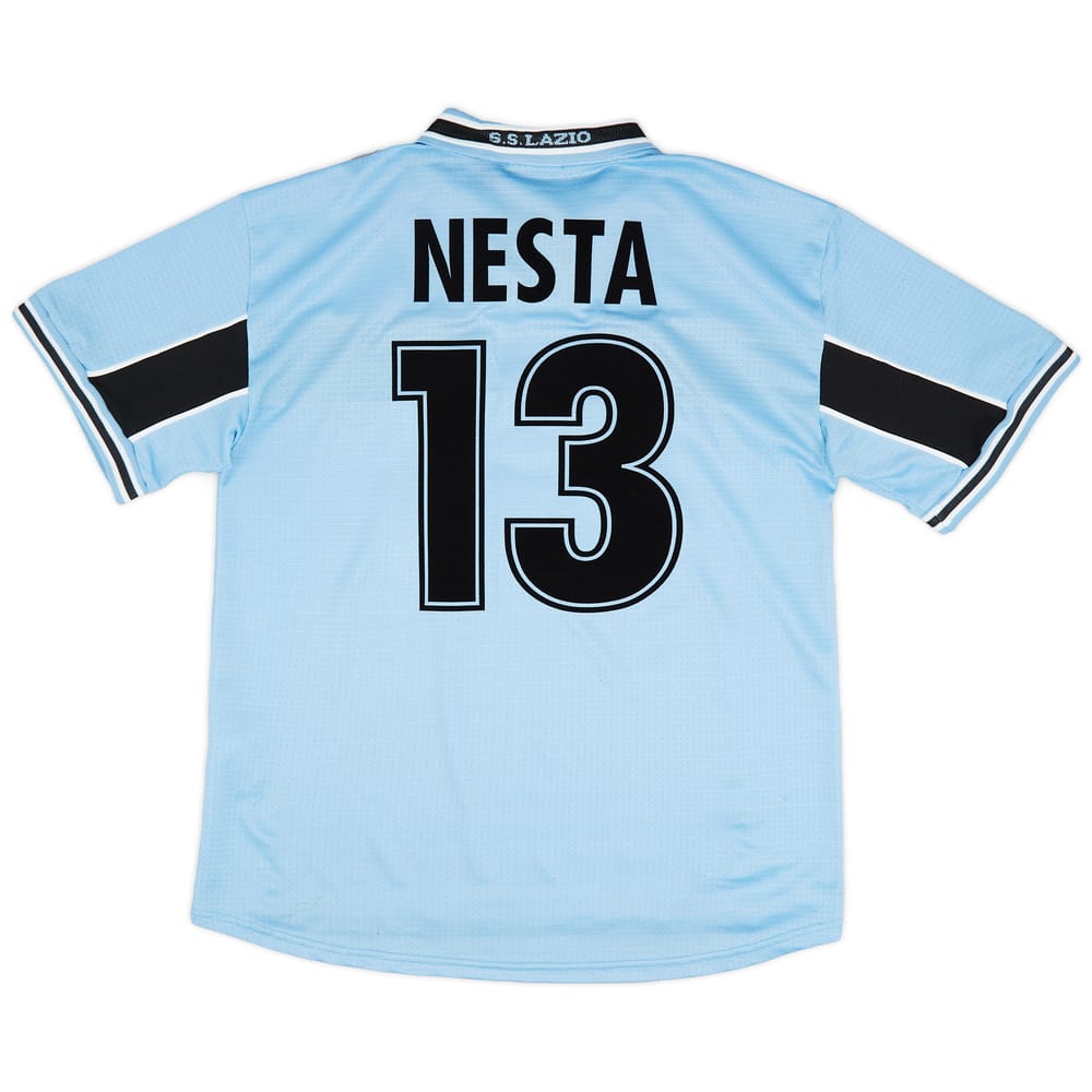 1998-00 Lazio Home Shirt Nesta #13 - 8/10 - (XL)