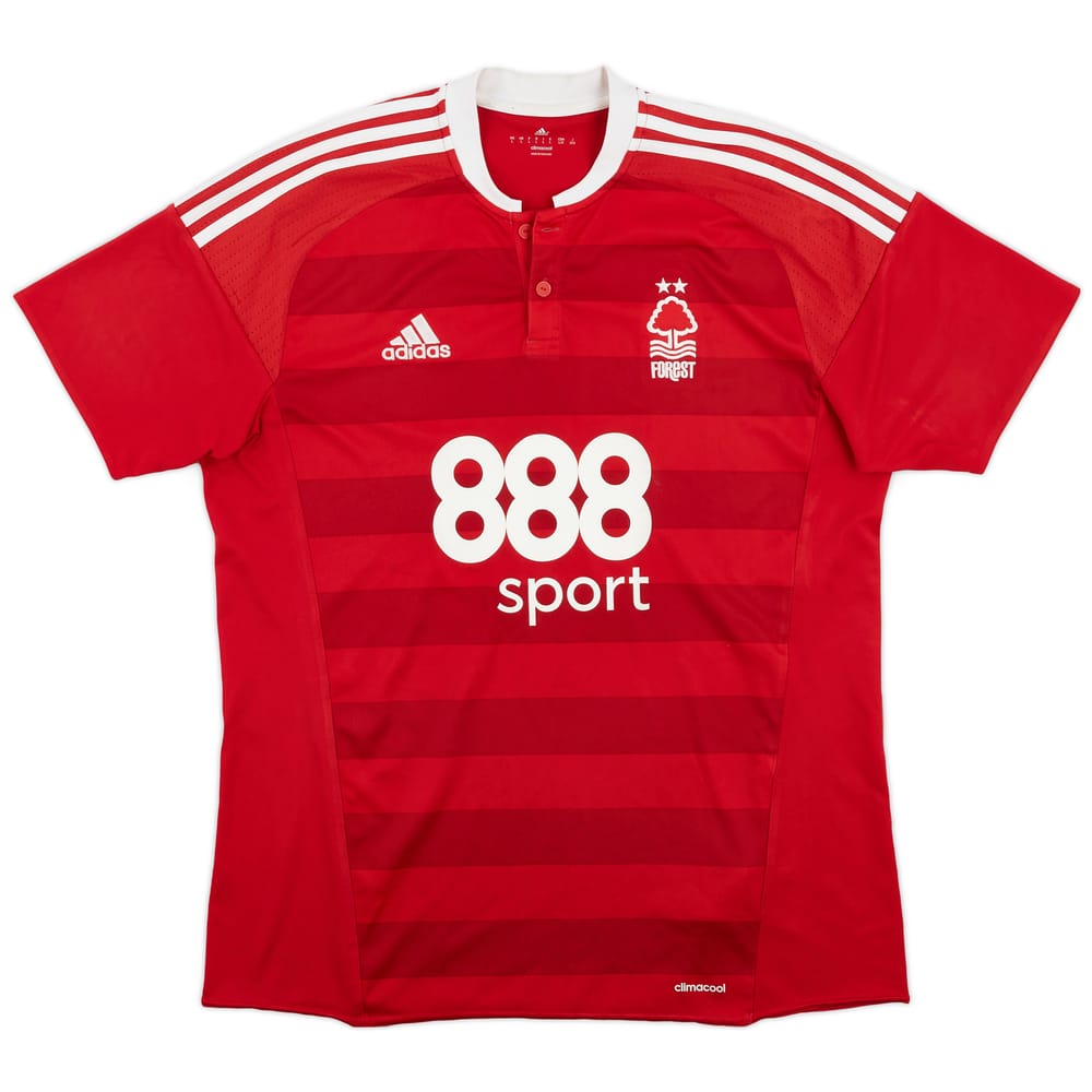 2016-17 Nottingham Forest Home Shirt - 7/10 - (L)