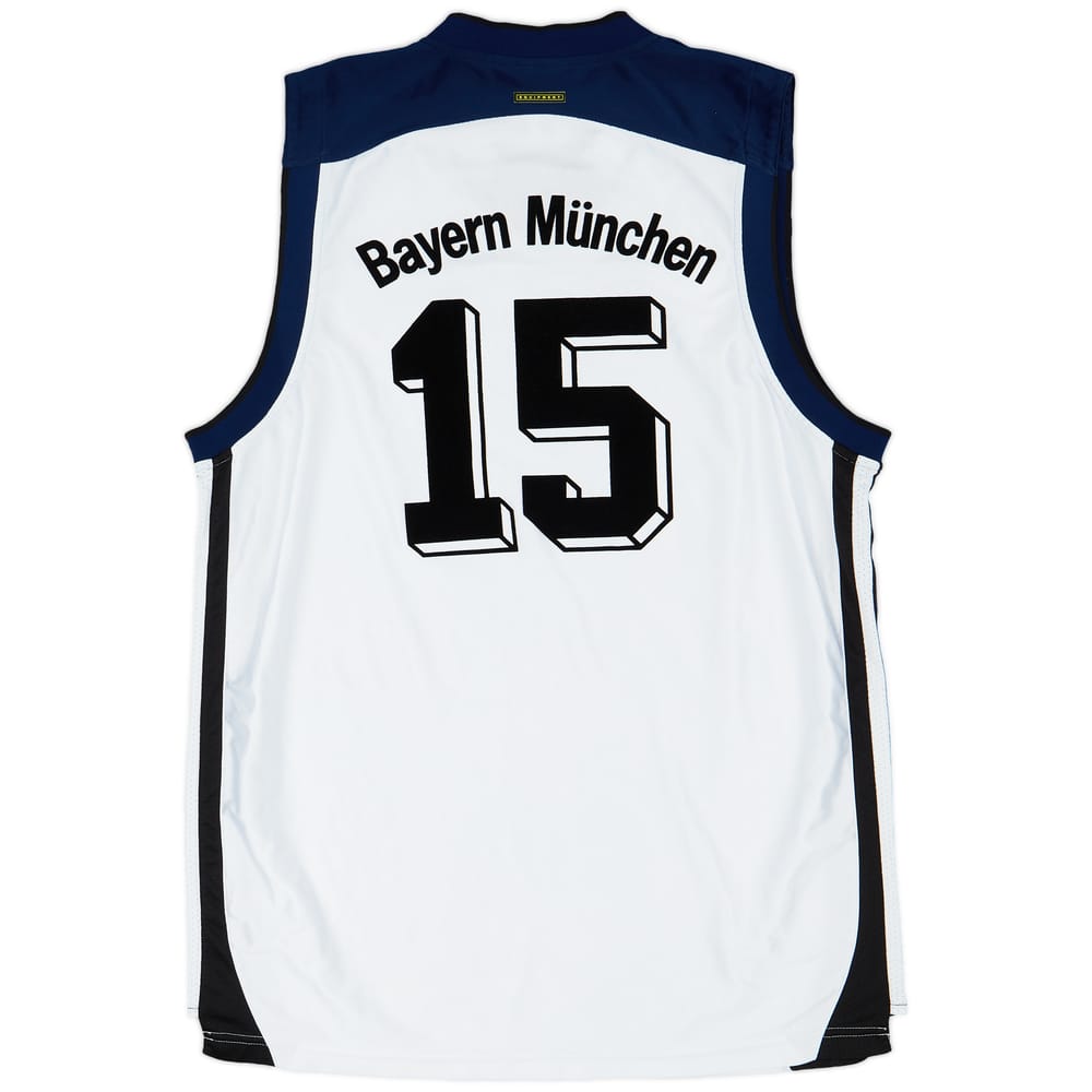 2000-01 Bayern Munich Basketball Player Issue Away Jersey - 9/10 - (L)