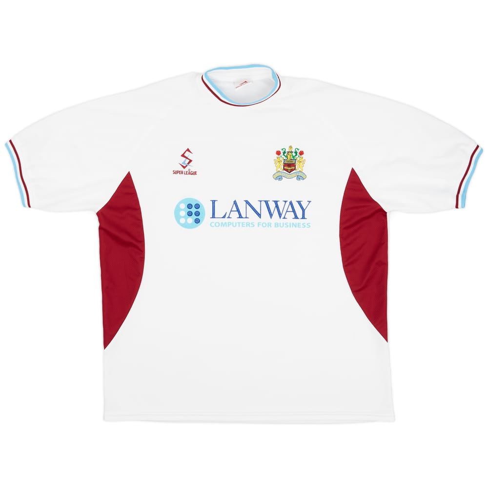2001-02 Burnley Away Shirt - 9/10 - (L)