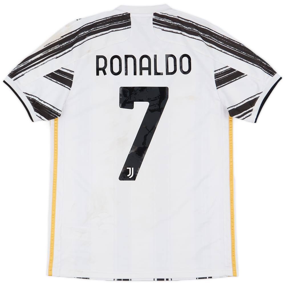 2020-21 Juventus Home Shirt Ronaldo #7 - 6/10 - (M)
