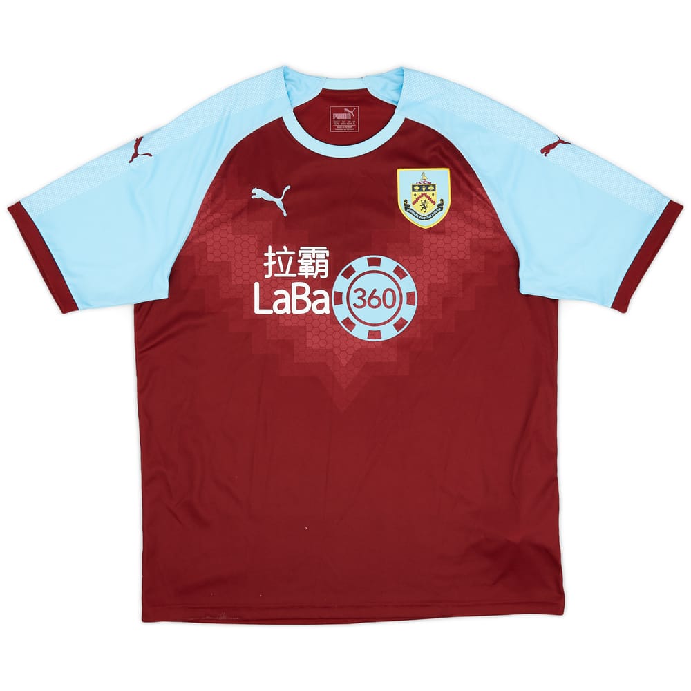 2018-19 Burnley Home Shirt - 7/10 - (XL)