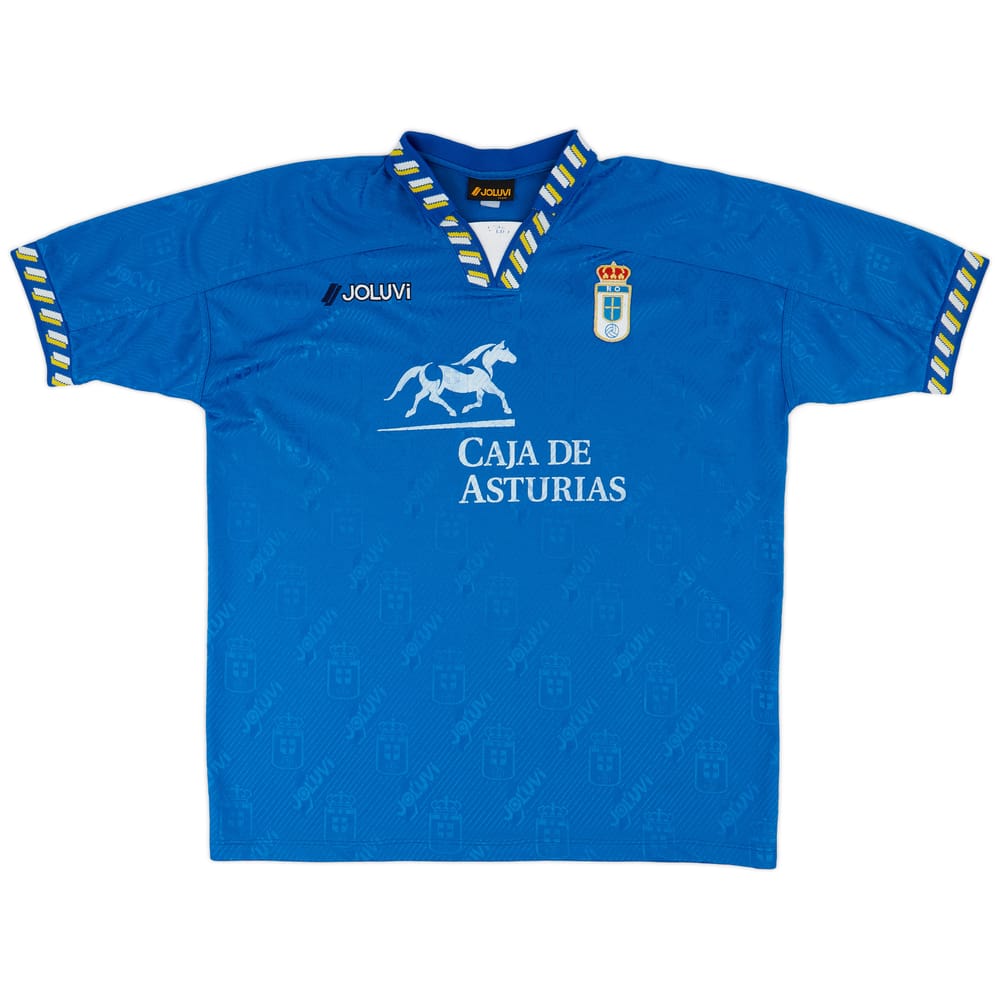 1995-96 Real Oviedo Home Shirt - 8/10 - (XL)