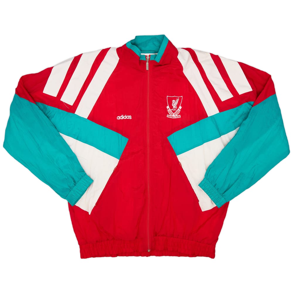 1991-92 Liverpool adidas Shell Jacket - 9/10 - (M/L)