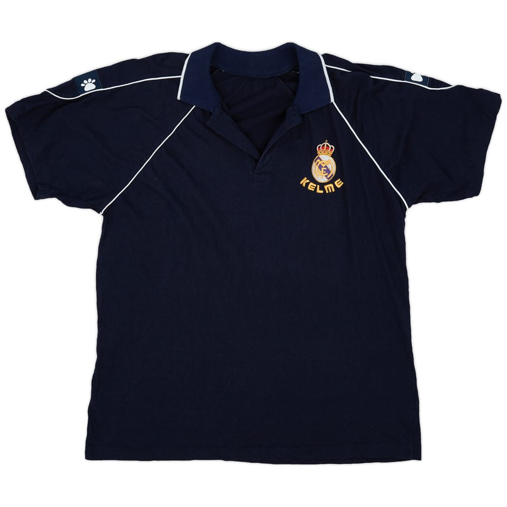 1996-97 Real Madrid Kelme Polo Shirt - 6/10 - (XL)