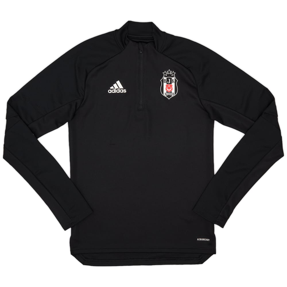2020-21 Besiktas adidas 1/4 Zip Training Top - 9/10 - (XS)