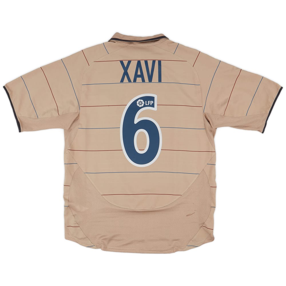 2003-05 Barcelona Away Shirt Xavi #6 - 6/10 - (M)