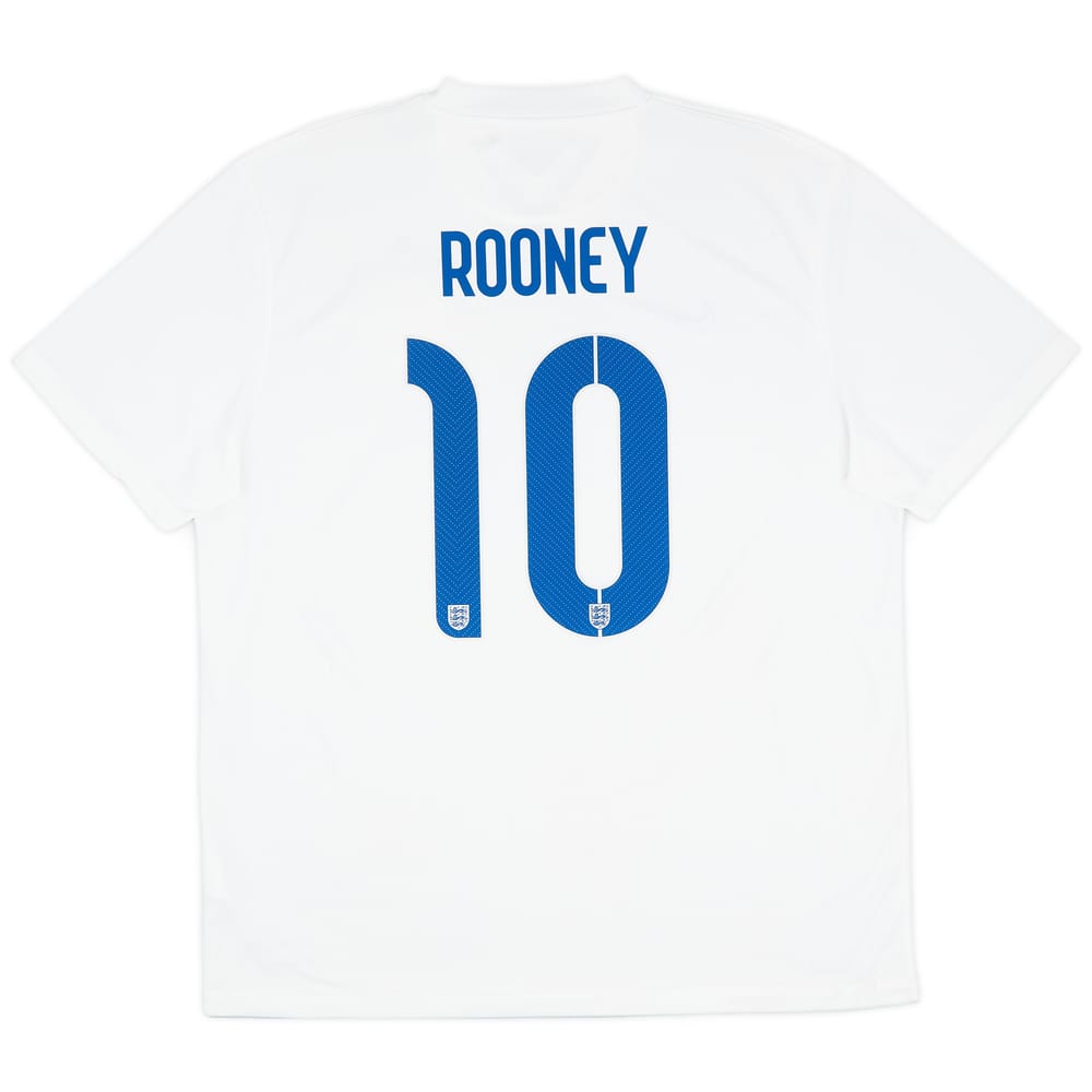 2014-15 England Home Shirt Rooney #10 - 8/10 - (XL)