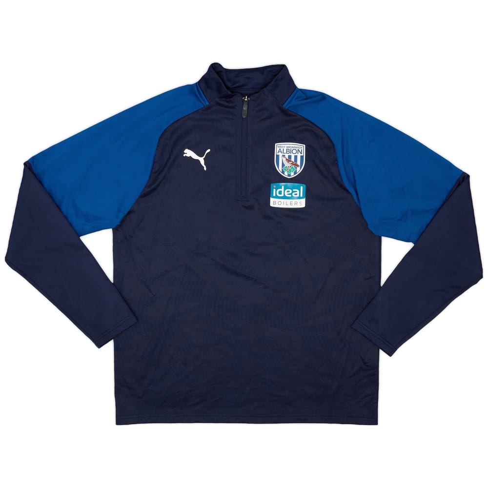 2018-19 West Brom Puma 1/4 Zip Drill Top - 10/10 - (L)