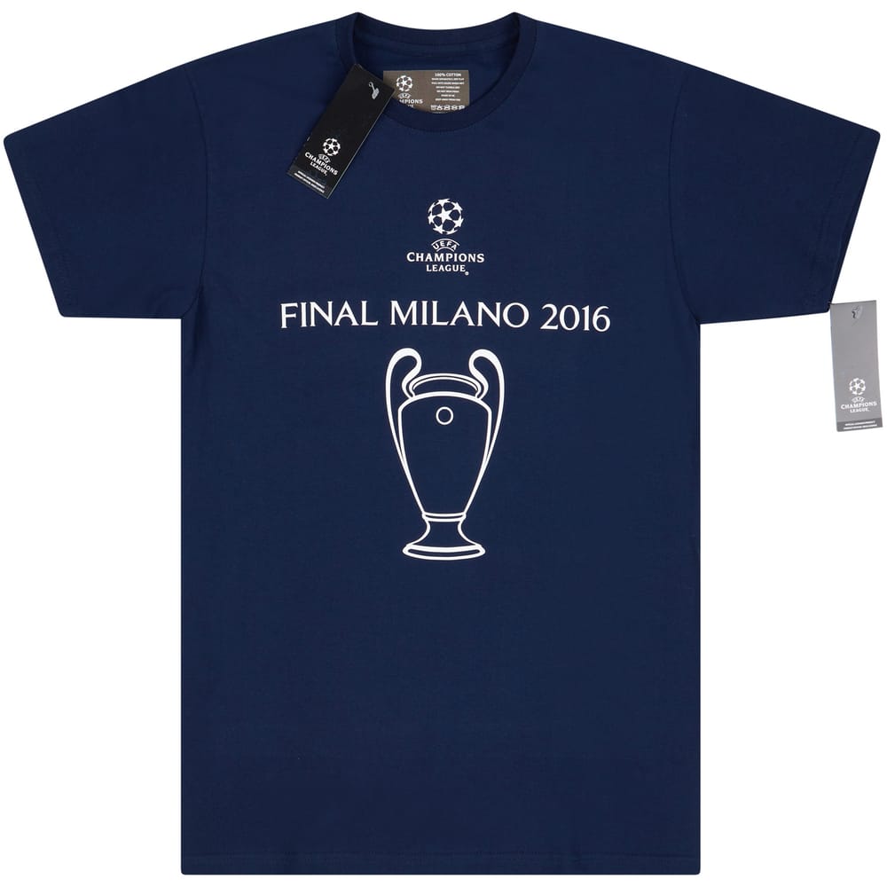 2016 Champions League Final Milan Fan Tee