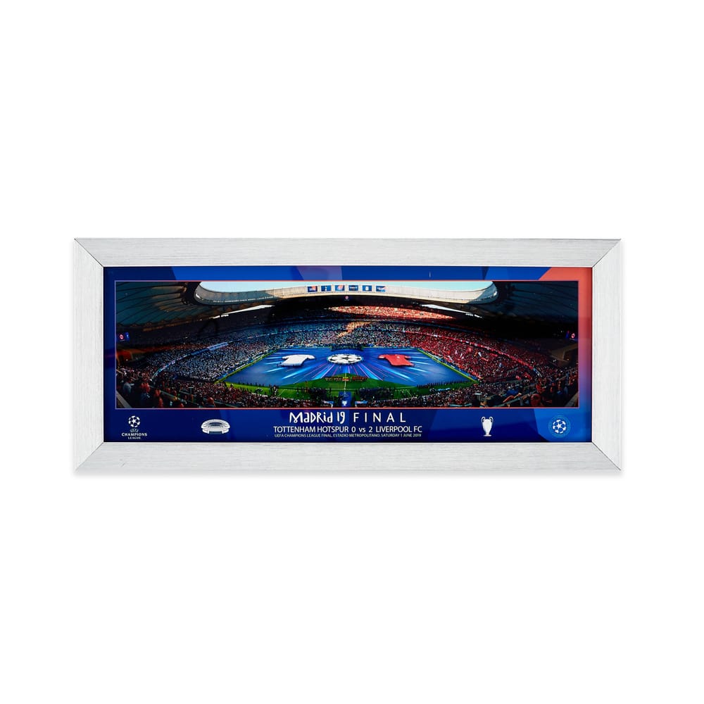 2019 Champions League Final Madrid Framed Picture