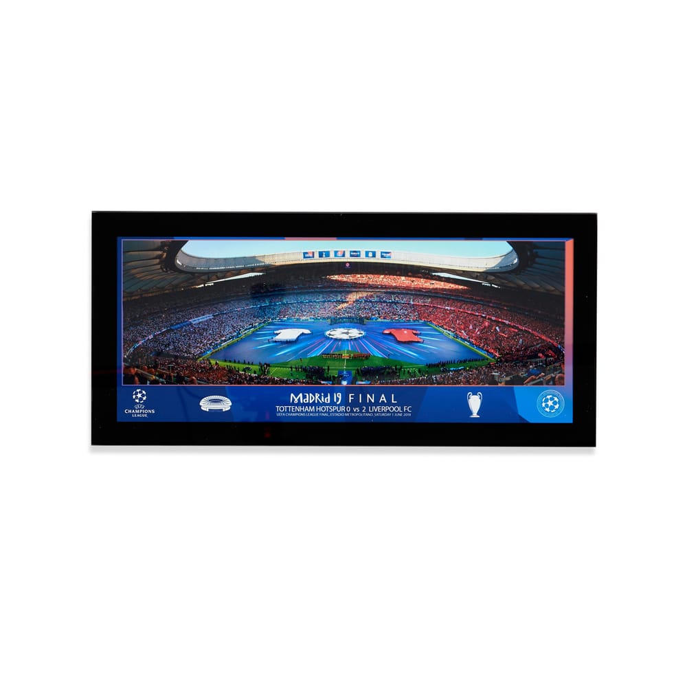 2019 Champions League Final Madrid Framed Picture