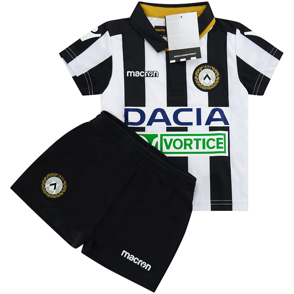 2018-19 Udinese Home Shirt & Shorts Kit (Little Kids)