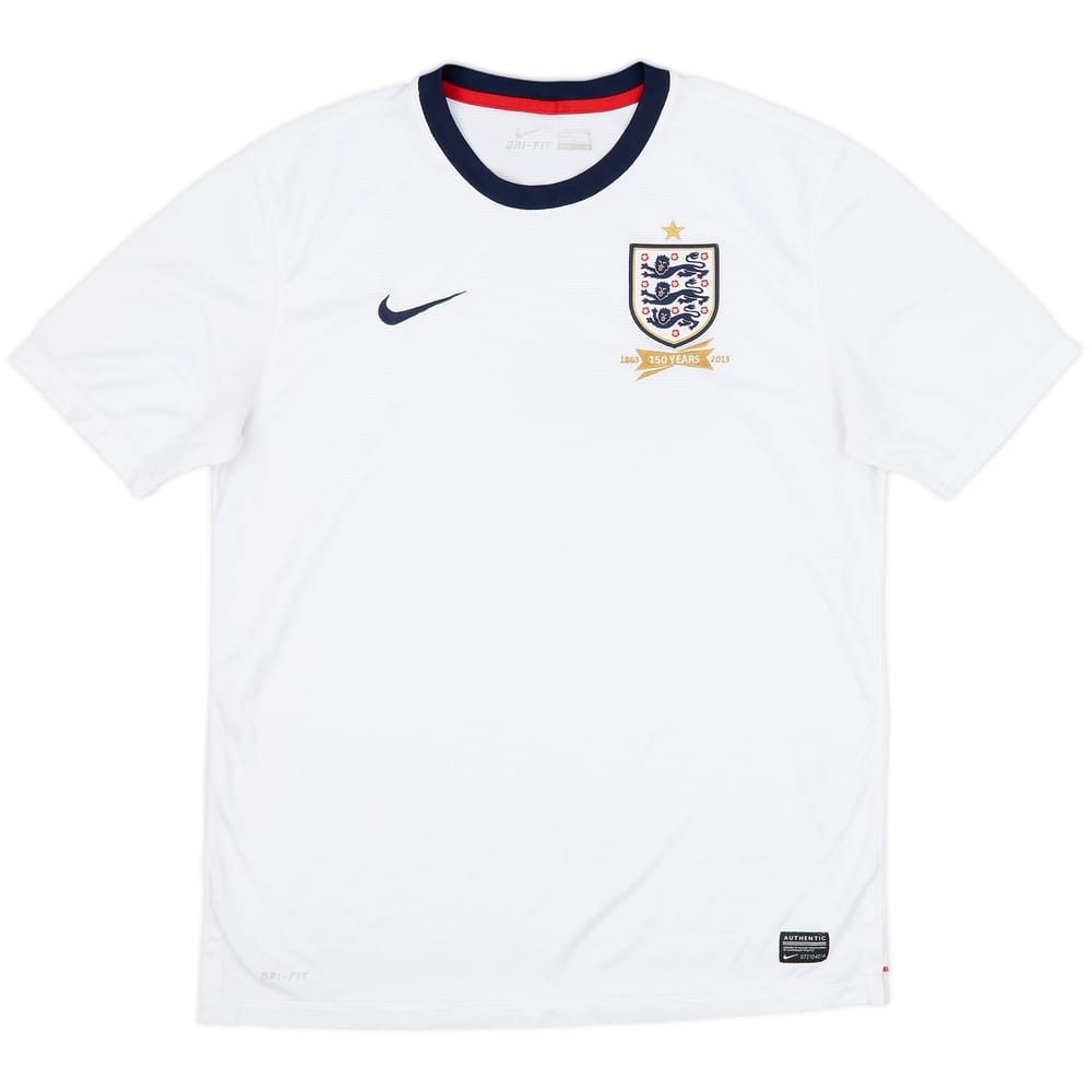 2013 England 150th Anniversary Home Shirt - 9/10 - (L)