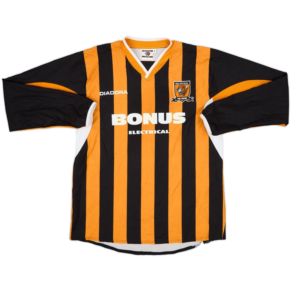 2005-06 Hull City Home L/S Shirt - 3/10 - (M)