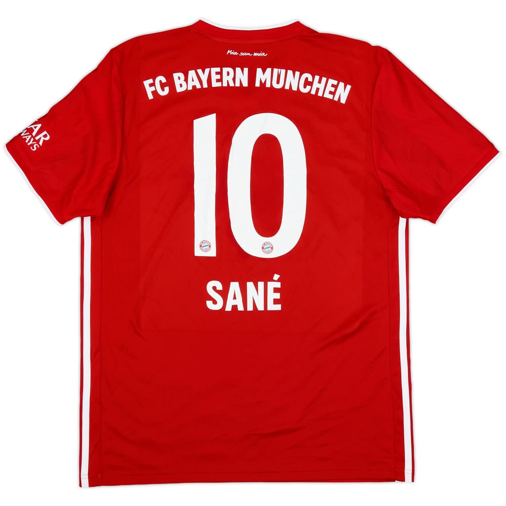 2020-21 Bayern Munich Home Shirt Sane #10 - 9/10 - (L)