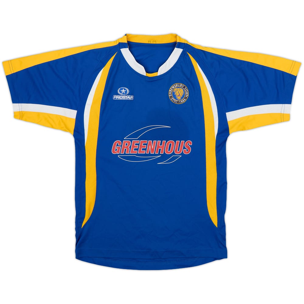 2008-10 Shrewsbury Home Shirt - 8/10 - (L.Boys)