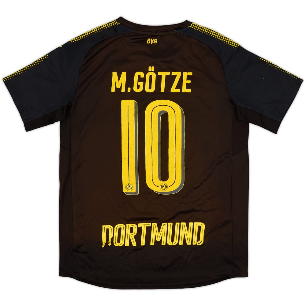 2017-18 Borussia Dortmund Away Shirt Gotze #10 - 6/10 - (M)