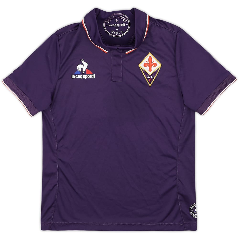 2016-17 Fiorentina Home Shirt - 9/10 - (S.Boys)