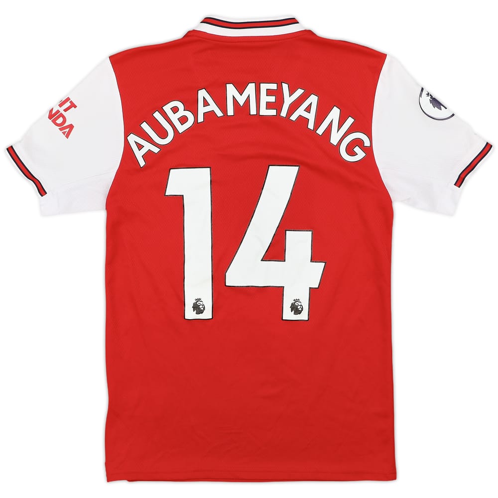 2019-20 Arsenal Home Shirt Aubameyang #14 - 8/10 - (XS)