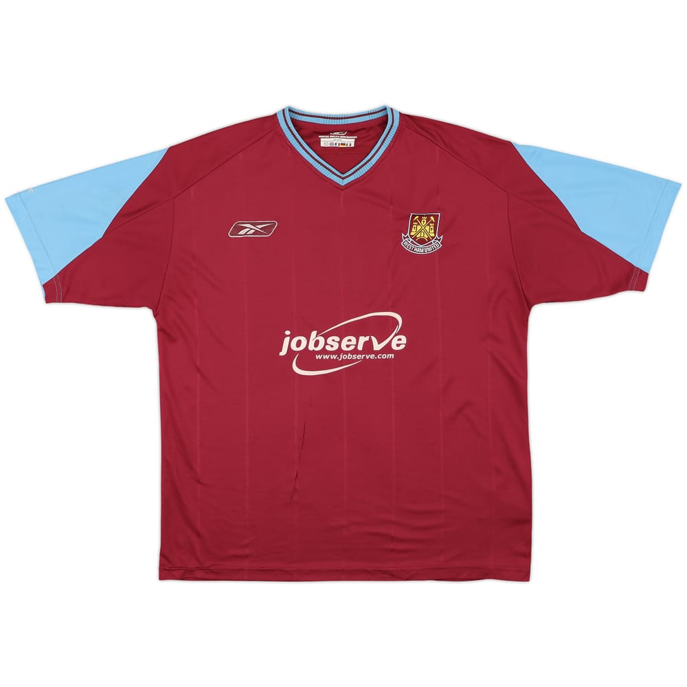 2003-05 West Ham Home Shirt - 3/10 - (L)
