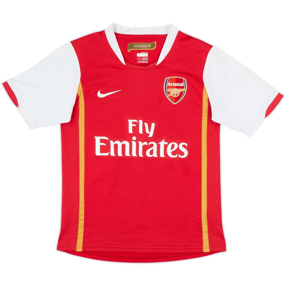 2006-08 Arsenal Home Shirt - 7/10 - (M.Boys)