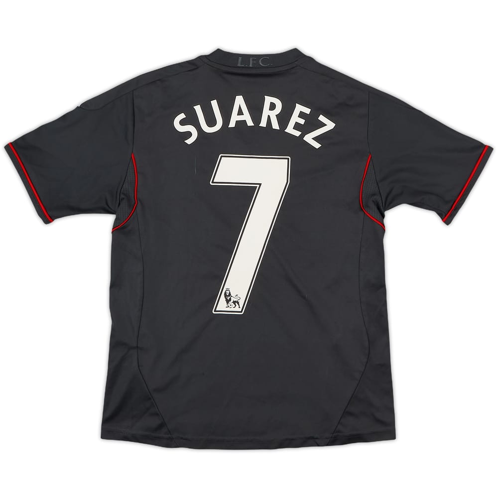 2011-12 Liverpool Away Shirt Suarez #7 - 9/10 - (S.Boys)