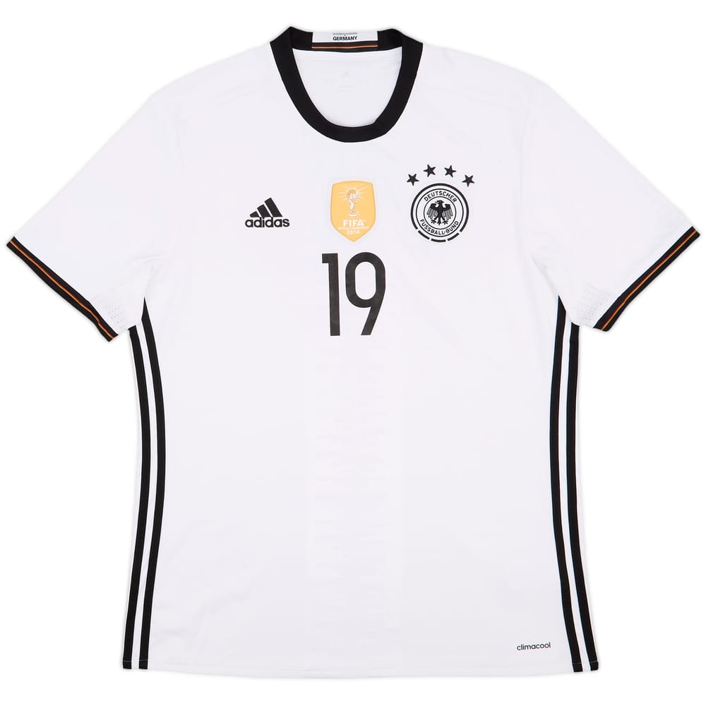 2015-16 Germany Home Shirt #19 - 8/10 - (L)