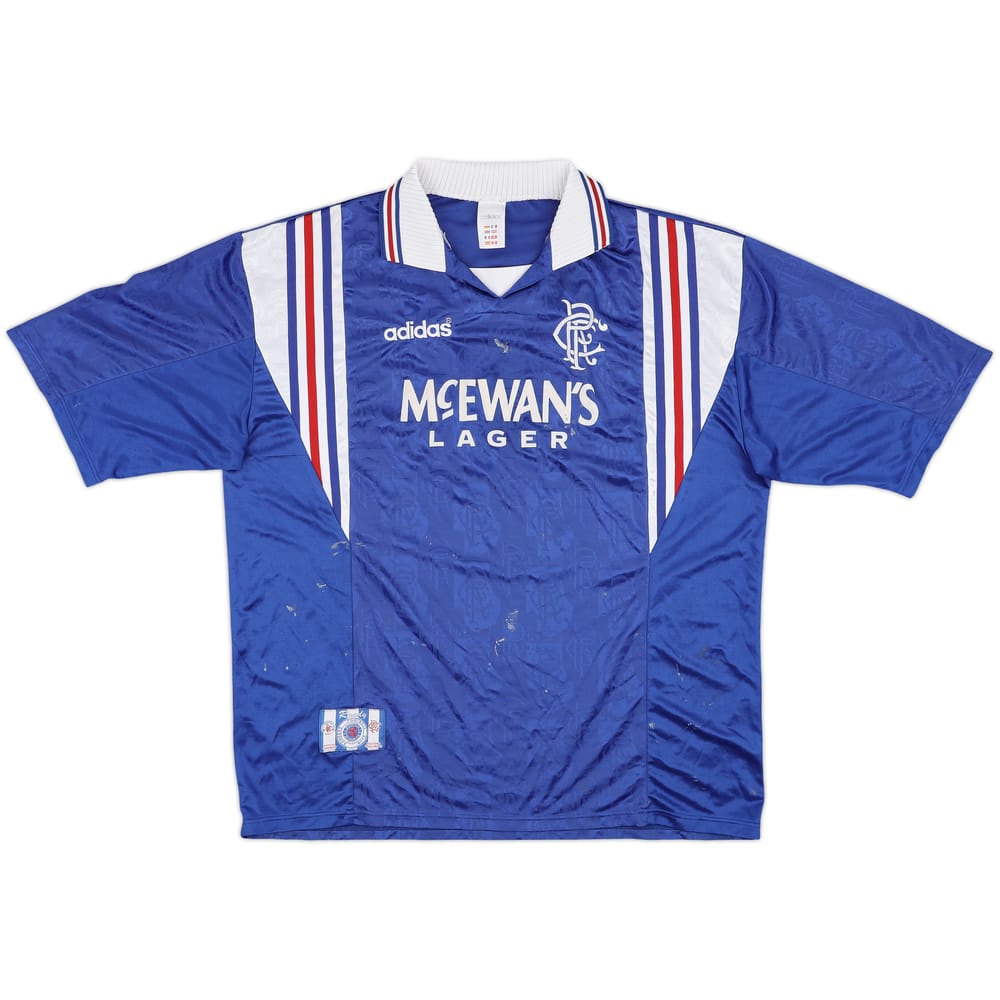 1996-97 Rangers Home Shirt - 5/10 - (XXL)