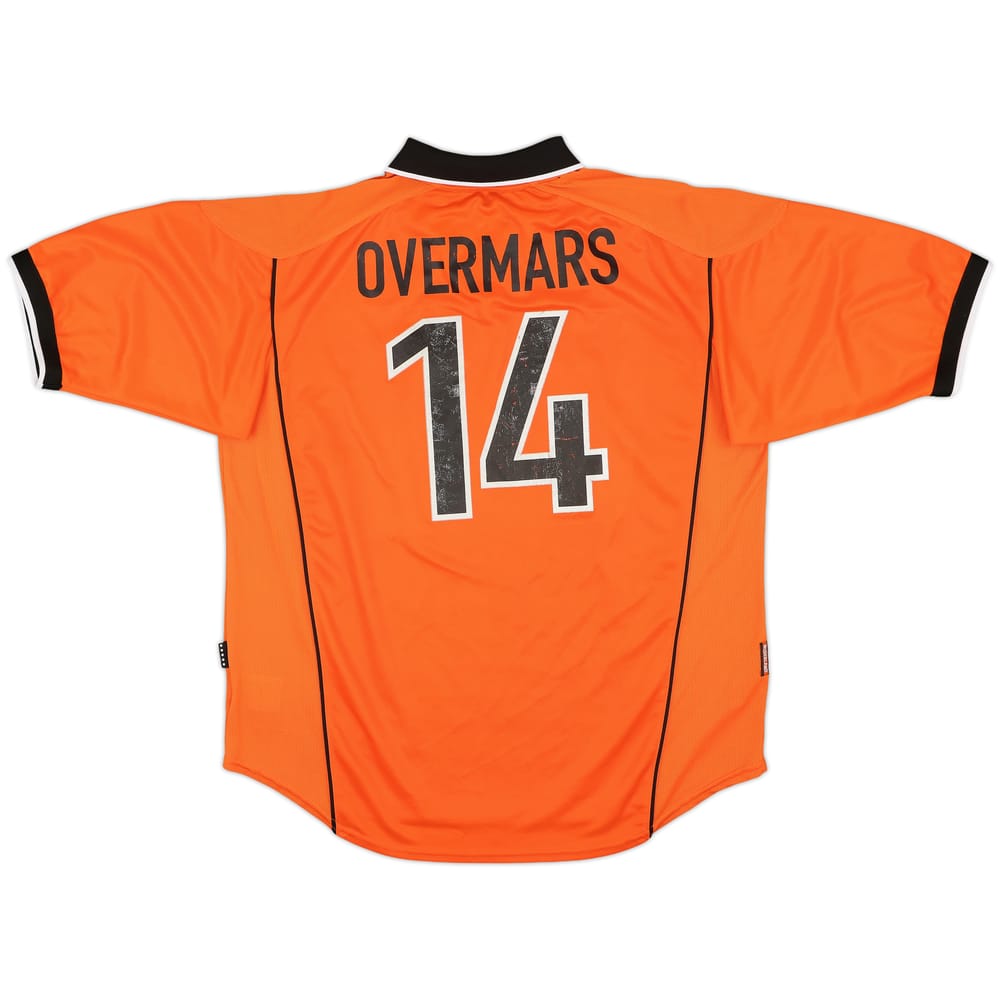 1998-00 Netherlands Home Shirt Overmars #14 - 6/10 - (XL)