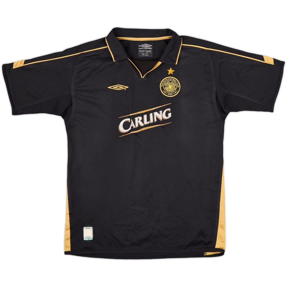 2001-02 Celtic Away Shirt - 8/10 - (L.Boys)