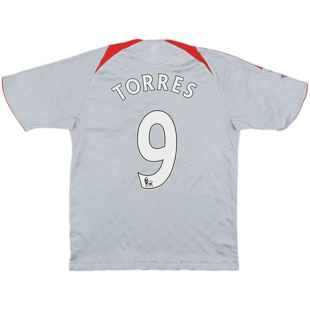 2008-09 Liverpool Away Shirt Torres #9 - 8/10 - (L.Boys)