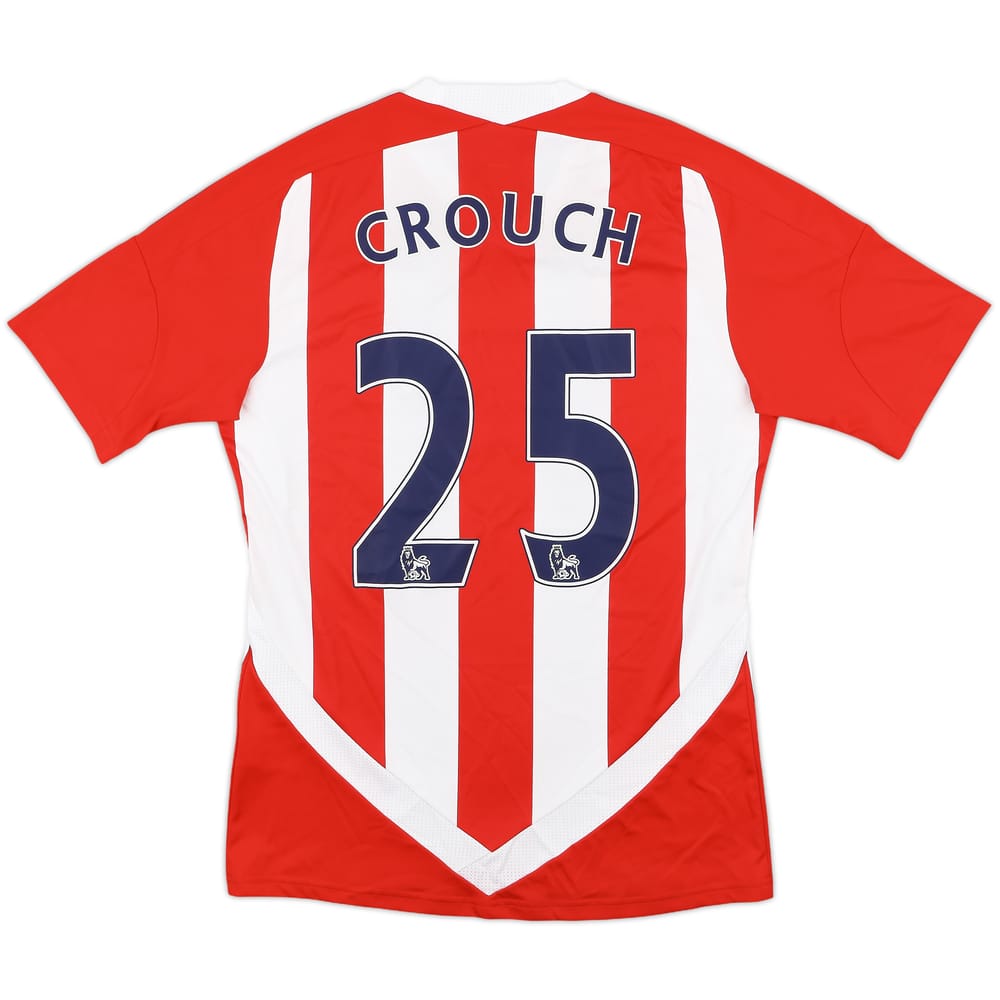 2011-12 Stoke City Home Shirt Crouch #25 - 8/10 - (S)