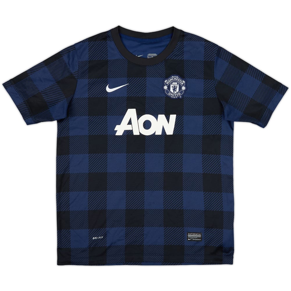 2013-14 Manchester United Away Shirt - 8/10 - (XL.Boys)