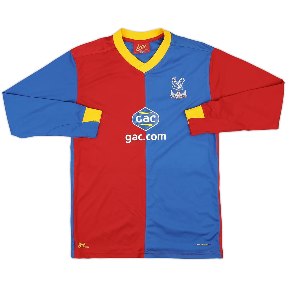 2013-14 Crystal Palace Home L/S Shirt - 8/10 - (XL.Boys)