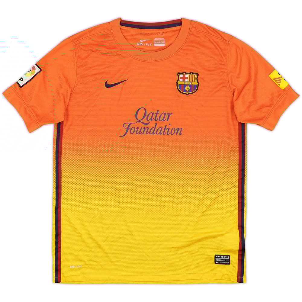 2012-13 Barcelona Away Shirt - 8/10 - (XL.Boys)