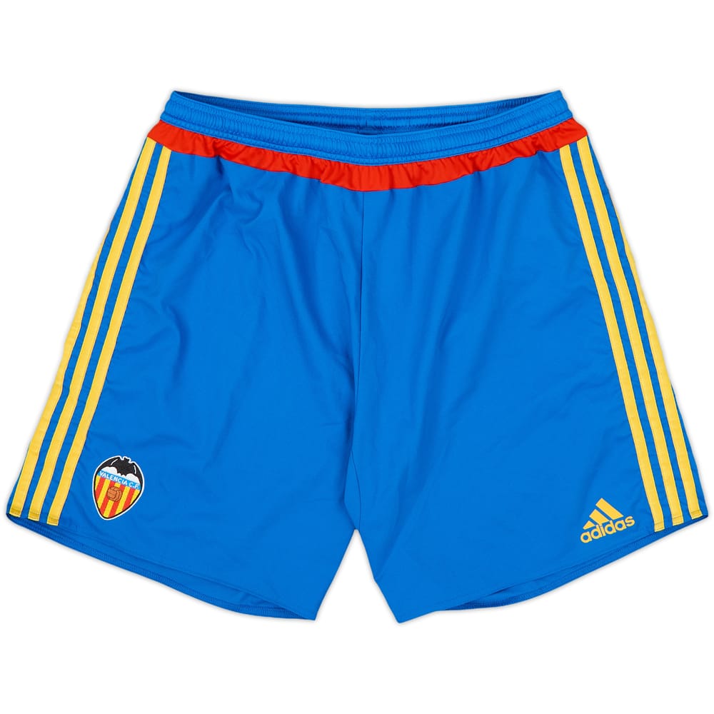 2015-16 Valencia Authentic Away Shorts - 8/10 - (L)