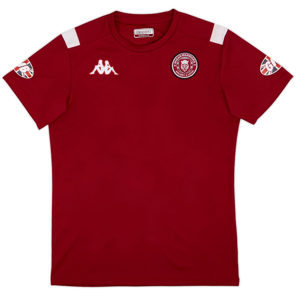 2024-25 Wigan Warriors Kappa Training Shirt - 10/10 - (M)
