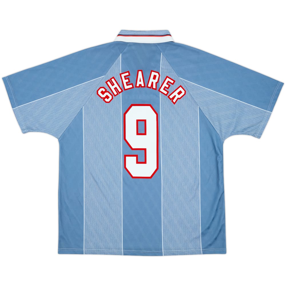 1996-97 England Away Shirt Shearer #9 - 9/10 - (XL)