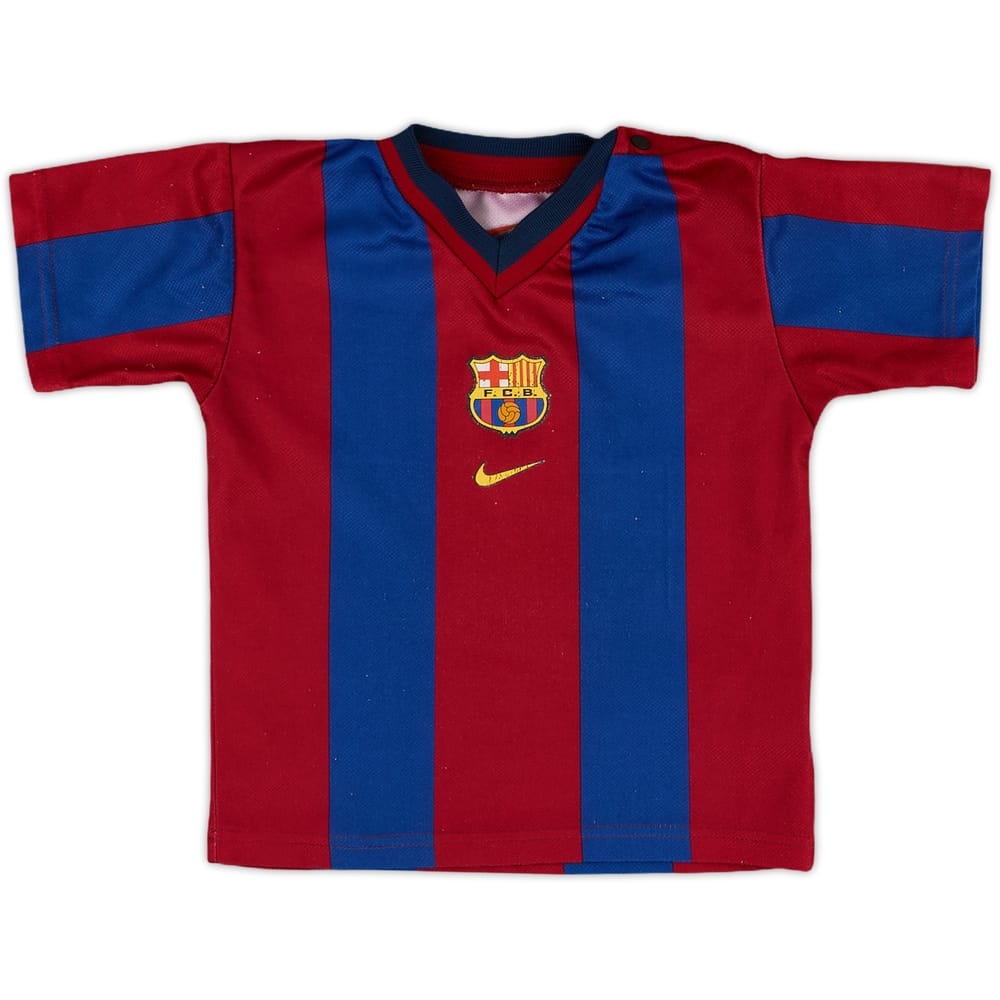 1998-00 Barcelona Basic Home Shirt - 7/10 - (2-3 Years)