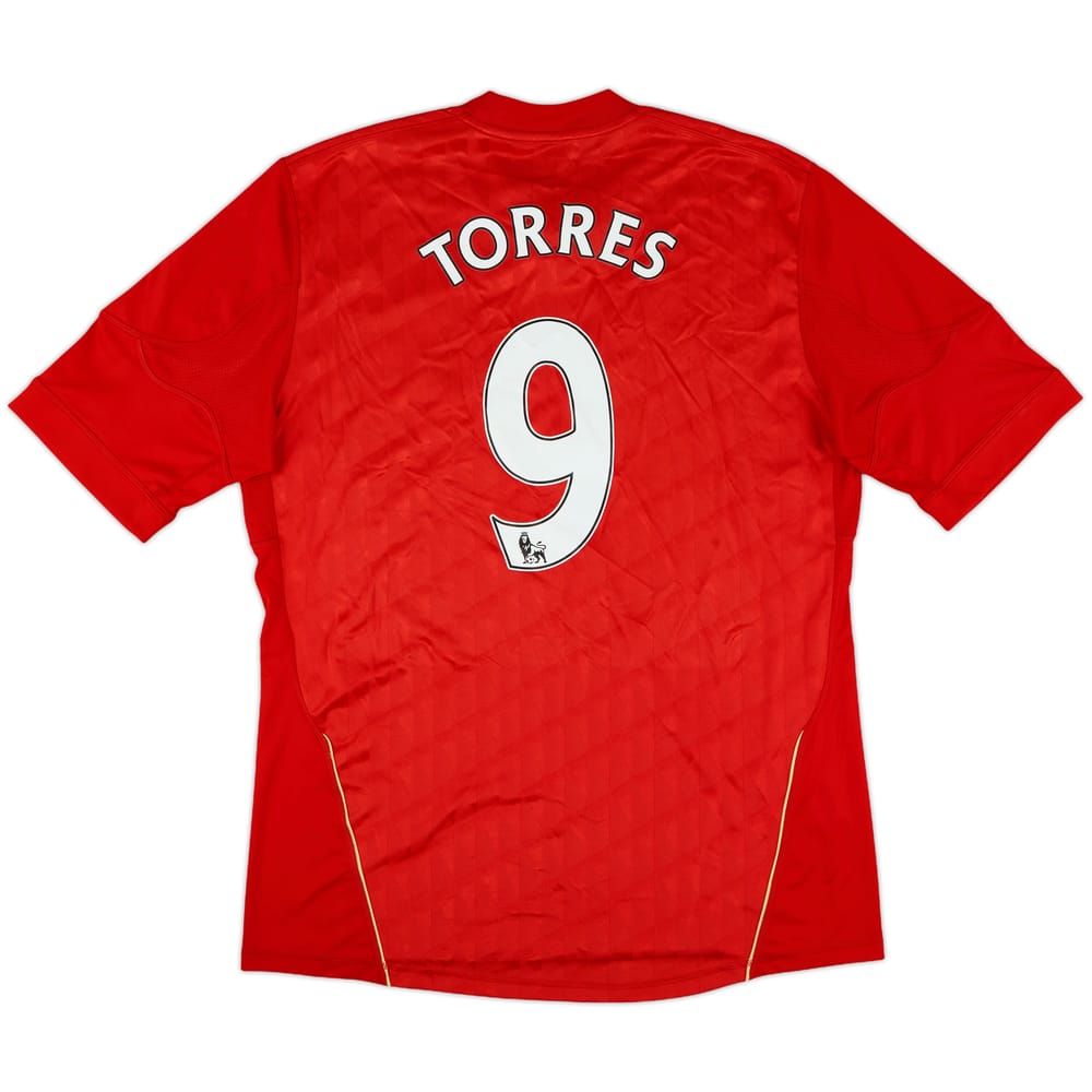 2010-12 Liverpool Home Shirt Torres #9 - 8/10 - (L)