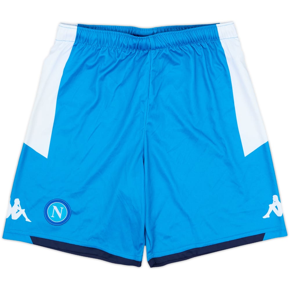2019-20 Napoli Alternate Home Shorts - 9/10 - (M.Boys)