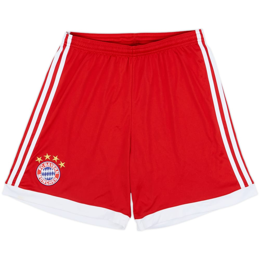 2017-18 Bayern Munich Home Shorts - 9/10 - (M)