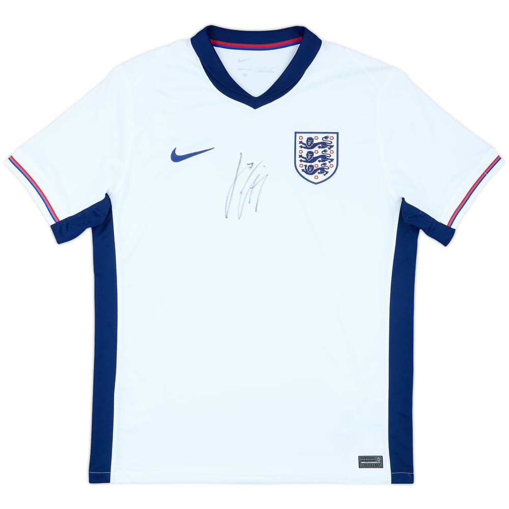 2024-25 England Signed Home Shirt (Grealish)