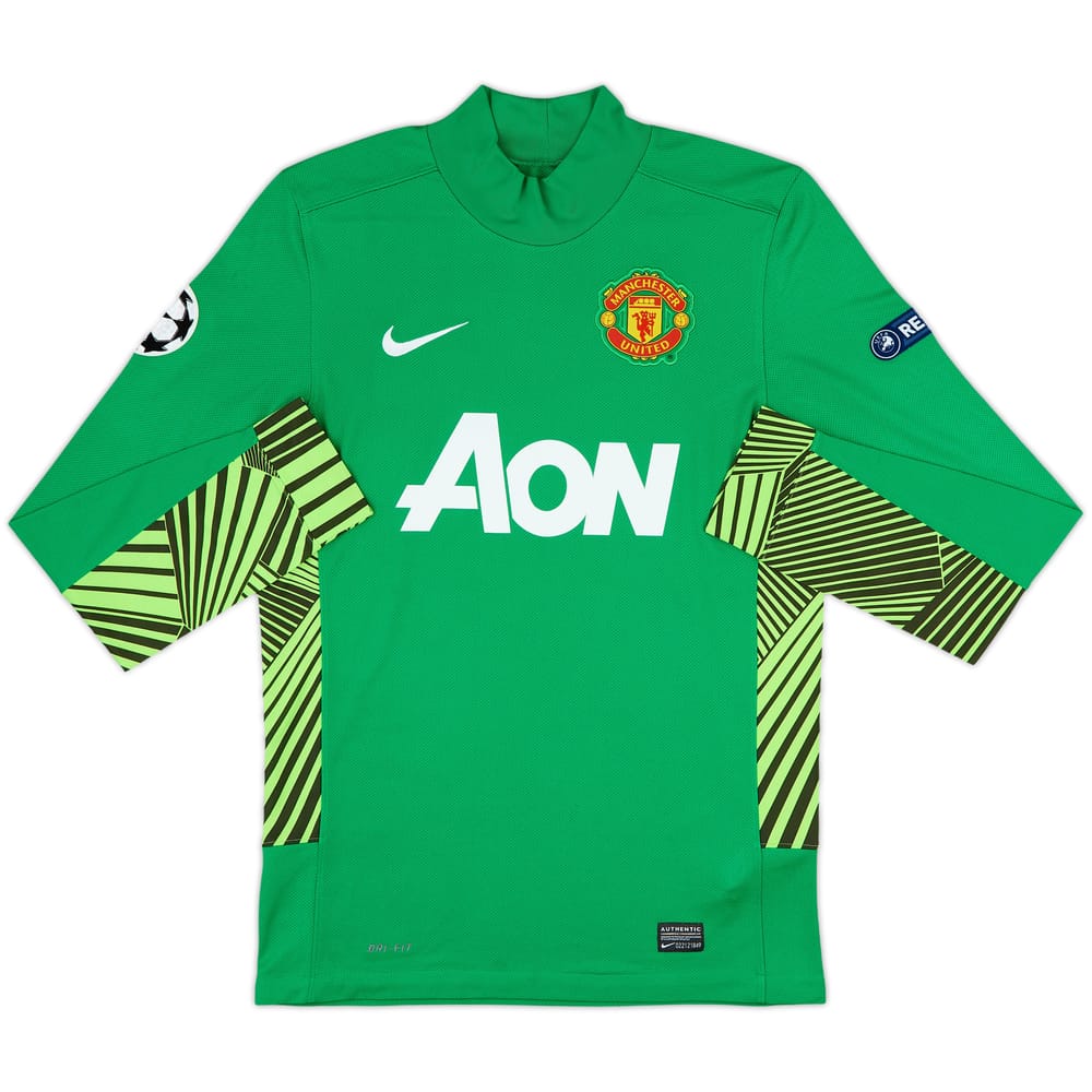2011-12 Manchester United GK Shirt - 8/10 - (S)